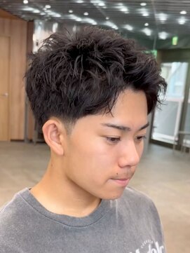 エルマーク 枚方(L-MARK) スパイキーショートザクザクショートアップバングツーブロック