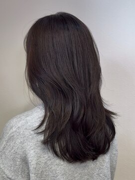 カミケン 黒岩店　kamiken・ 大人可愛い◎海外風ミディアムレイヤーカット【カミケン黒岩店】