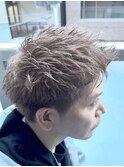 ツイストスパイラルパーマ/スパイキーショート/ツーブロック