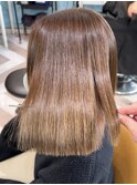 イメチェン外ハネボブ美髪ワイドバングレイヤー髪質改善縮毛矯正