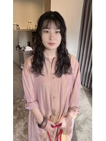 エミイ 鎌倉(eMii.) ロングパーマ/くるくるパーマ/鎌倉美容室/切りっぱなしパーマ