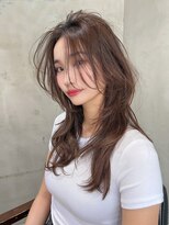 ロジッタ(ROJITHA)&nbsp;【ROJTHA原宿表参道】ダークブラウン×レイヤースタイル