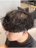 シャドウパーマ 韓国風 マッシュ MEN'S HAIR