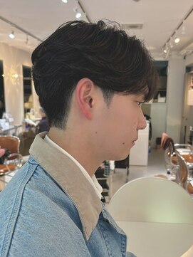 タムタム 平井店 フェザーパーマ　フェザーショート　毛流れ　韓国