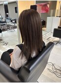 大人透明感ブラウン