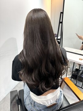 サロンドミルク 新百合ヶ丘店(salon de MiLK) ★ココアブラウンナチュラルブラウン暗めカラーデザインカラー