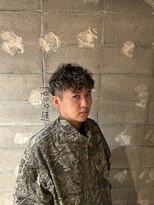 アカ(ACA)&nbsp;パーマ×ハイライト