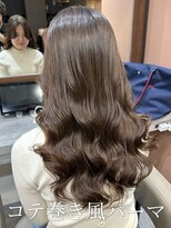 アミー 銀座(Ammy)&nbsp;コテ巻き風パーマ／韓国風パーマ/デジタルパーマ/レイヤーカット