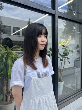 ソル(sol.) 個性派ロングレイヤー！