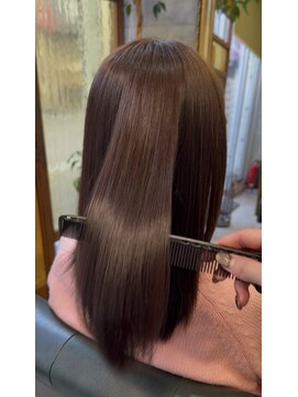 髪質改善カラー