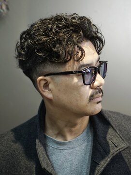 スペインカール/プードルパーマ/メンズパーマ/ニュアンスパーマ