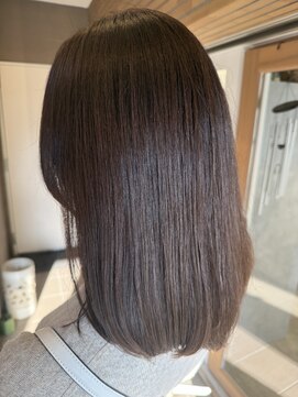 ナチュラルブラウン/ココアブラウン/ミディアムボブ