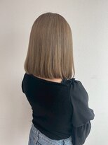 アイコニック 日進梅森台店(ICONIQ)&nbsp;透明感/アッシュベージュ/ミディアムボブ