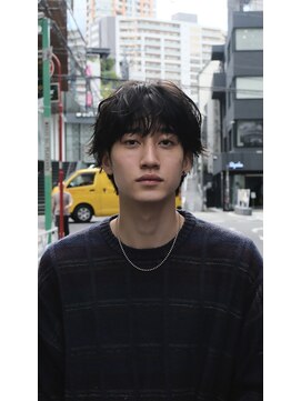 ディッセンバー 神宮前(December) メンズウルフ/ニュアンスパーマ/前下がり