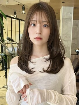 グランド(GRAND) ロングヘア20代30代40代レイヤー前髪なし前髪あり表参道【平島】