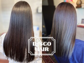 ディスコヘアー(DISCO HAIR)の写真/【Aujuaソムリエ在籍】海老名で叶う本格髪質改善。1000通り以上の組合せで、自分史上最高のうる艶髪へ