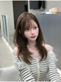 グレージュ/レイヤーカット/ハッシュカット/オリーブベージュ/栄