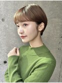 ☆【春日】オリーブグレー/ショート/顔周りレイヤー/髪質改善72
