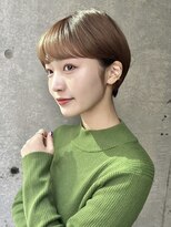 ロンド 銀座(Lond)&nbsp;☆【春日】オリーブグレー/ショート/顔周りレイヤー/髪質改善72