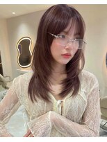 サイン 韓国ボブ 渋谷(SIGN) 韓国ボブレイヤーボブ渋谷タッセルボブお洒落なレイヤーカット