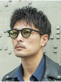 リバースセンターパートダウンバングルーズアクティブショート