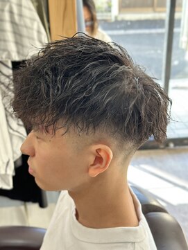 スウェル 船橋店(Swell) リバースセンターパート/ニュアンスパーマ/ダウンバング/船橋