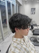 リアリクス(REALIX)&nbsp;大宮メンズウルフセンターパートシャドウパーマ