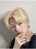 フェザーショート/ベリーショートメンズ/シャドウパーマ