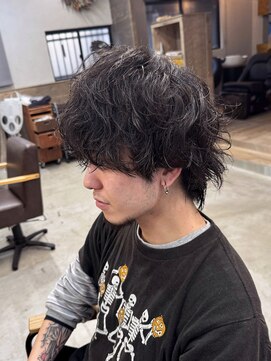 ロルド シェリ(Rold Cheri) 【山本智文】グランジパーマメンズカット