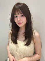 ユーフォリア 青山(Euphoria)&nbsp;20代30代　ふんわりレイヤー&マロンベージュカラー