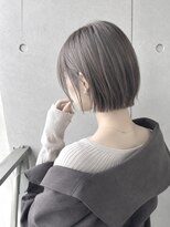 ネオリーブチノ 登戸店(Neolive cino)&nbsp;透明感グレージュ×ショートボブ