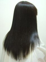 ビガク hair's Bigaku 手触りつるつる触りたくなるストレート