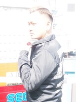 ヘアサロンエム 渋谷店(HAIR SALON M)&nbsp;【M／BARBER】セルフタイマー刈り上げスタイル