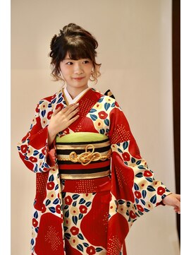 キャノン(CANNON) 成人式振袖アップ