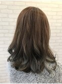 外国人風グラデーションカラー