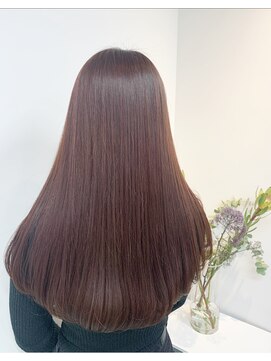 アディション 渋谷(ADITION) 【ADITION渋谷】ピンクブラウンカラー