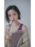 オリーブアッシュくびれショートスタイル！◇Qilm 秋吉
