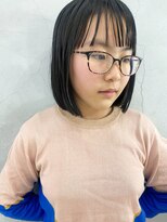 エンドリンク(endlink) 黒髪束感前髪ボブ