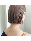 中川陽南子おすすめ【切りっぱなしボブ】
