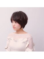 イマジン 天神橋店(IMAGINE)&nbsp;大人ナチュラルショート☆20代30代40代☆小顔小頭絶壁補正