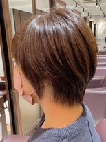アイフィール アヴェダ 瑞江店(i feel AVEDA)&nbsp;ミルクティーベージュ×美人ショート