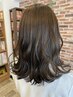 光を味方にする艶髪へ…ＰＬＥＸカラ-+カット+Fiber Cureトリ-トメント￥11500