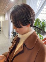 アットラップレーヴ(attrape-reve) クールなラインハンサムショート stylist 高橋裕貴