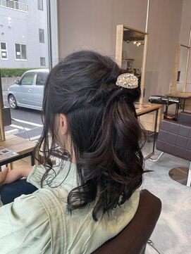 ファラヘアー(fara hair) ハーフUP
