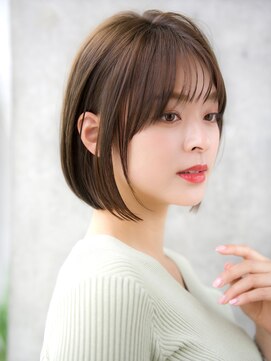 エインアンリー 表参道(AIN.ANLY.) 前髪あり大人ボブ20代30代40代【AIN.表参道】川原大地