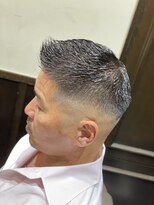 スキンフェード ×ジェル男