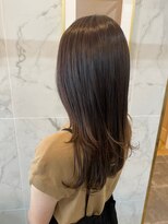 ジーナ セントラル銀座(Zina)&nbsp;ツヤ髪＊無造作＊ナチュラルブラウン【ZinaCENTRAL】