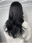 プルエクステで韓国人風黒髪ロング×レイヤーロング