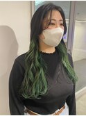 inner &nbsp;color green