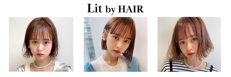 リットバイヘア(Lit by HAIR)のサロンヘッダー